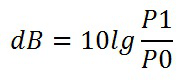 Формула децибела